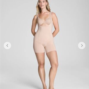 SPANX Beige Bodysuit Shapewear